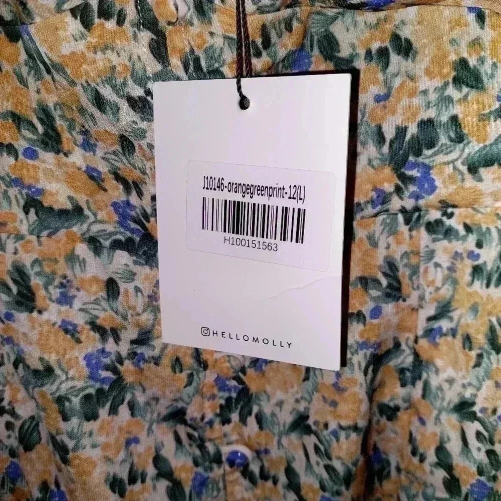 NWT Hello molly love first dress Long Sleeve Size Large - Picture 8 of 12